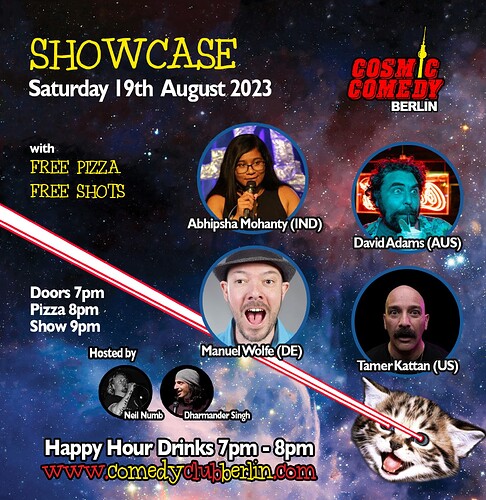 Saturday 19th  August 2023