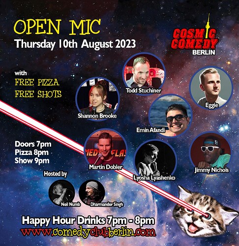 Thursday 10th  August 2023
