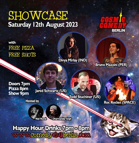 Saturday 12th  August 2023
