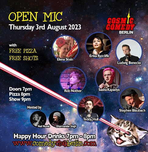 Thursday 3rd  August 2023